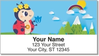 Cute Ladybug Address Labels