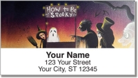 Halloween Art Address Labels