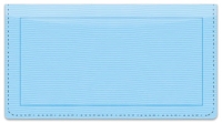 Blue Safety Checkbook Cover