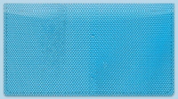Blue Mesh Checkbook Cover