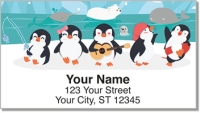 Cute Penguin Address Labels