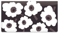 Big Floral Checkbook Cover