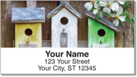 Country Birdhouse Address Labels
