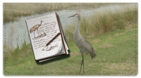 Audubon Sketch Checkbook Cover