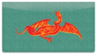 Ancient Dragon Checkbook Cover