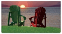 Adirondack Chair Checkbook Cover