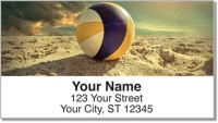 Beach Volleyball Address Labels