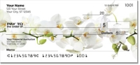 Orchid Print Personal Checks