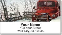 Abandoned Vehicle Address Labels