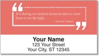 Be Inspired Address Labels