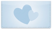 Two Hearts Checkbook Cover