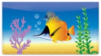Tropical Fish Checkbook Cover