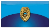 Police Checkbook Cover