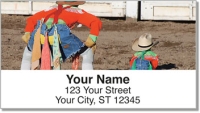 Rodeo Clown Address Labels