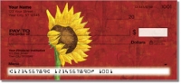 Sunflower Delight Personal Checks