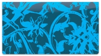 Iron Floral Checkbook Cover