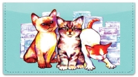 Wat Cat Checkbook Covers