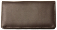 Dark Brown Smooth Leather Cover