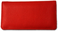 Red Textured Leather Cover