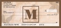 Simplistic Monogram M  Checks