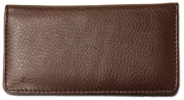 Dark Brown Textured Leather Cover