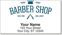Barber Shop Address Labels