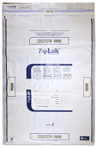 Deposit Bag 22'' X 33'' TripLok, white