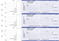 Blue Marble Standard Invoice Business Checks
