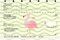 Wading Flamingos  Checks