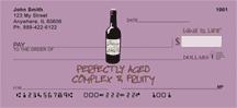 Perfectly Aged Wine Is Life  Personal Checks