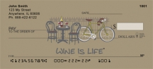 Wine Is Life  Checks