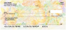 Painted Flowers  Personal Checks