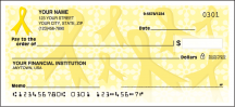 Gold Ribbons of Support Charitable Checks