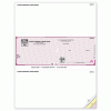 Deluxe High Security Susan G. Komen Laser Middle Check