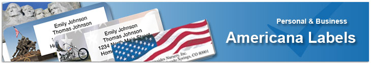 Americana Address Labels Address Label