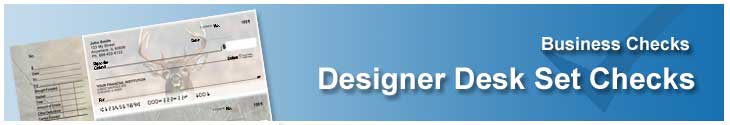 Order Designer Desk Set Checks and add some style to your checks