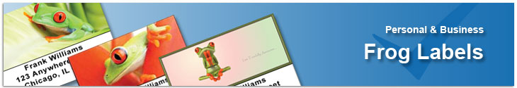 Frogs Address Labels Address Label