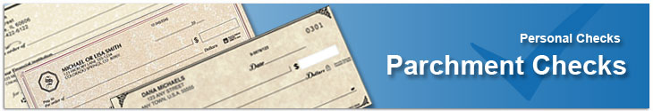 Order Cheap Parchment Checks With Or Without Monogrammed Initials