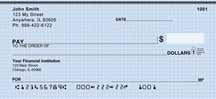 Blue Classic Personal Checks
