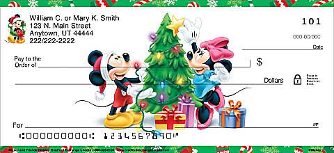 Christmas Personal Checks