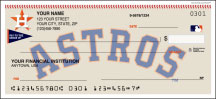 Houston Astros Personal Checks
