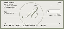 Monogrammed             
              Personal Checks