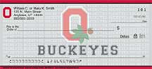 Ohio State Buckeyes Personal Checks