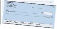 Side Tear Personal Checks