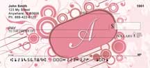 Stylish Monogram Personal Checks