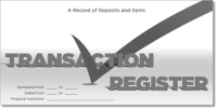 Business & Personal Check Registers