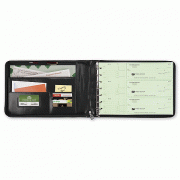 Learn more about 3-On-A-Page Zippered Leather Look Vinyl Portfolio