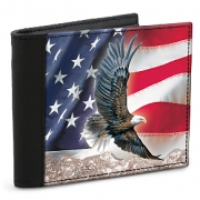 Learn more about God Bless America Men's Wallet with RFID