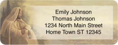 Jesus Light of the World Booklet of 150 Address Labels
