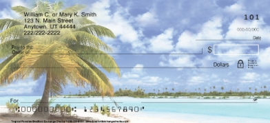 Tropical Paradise Checks
